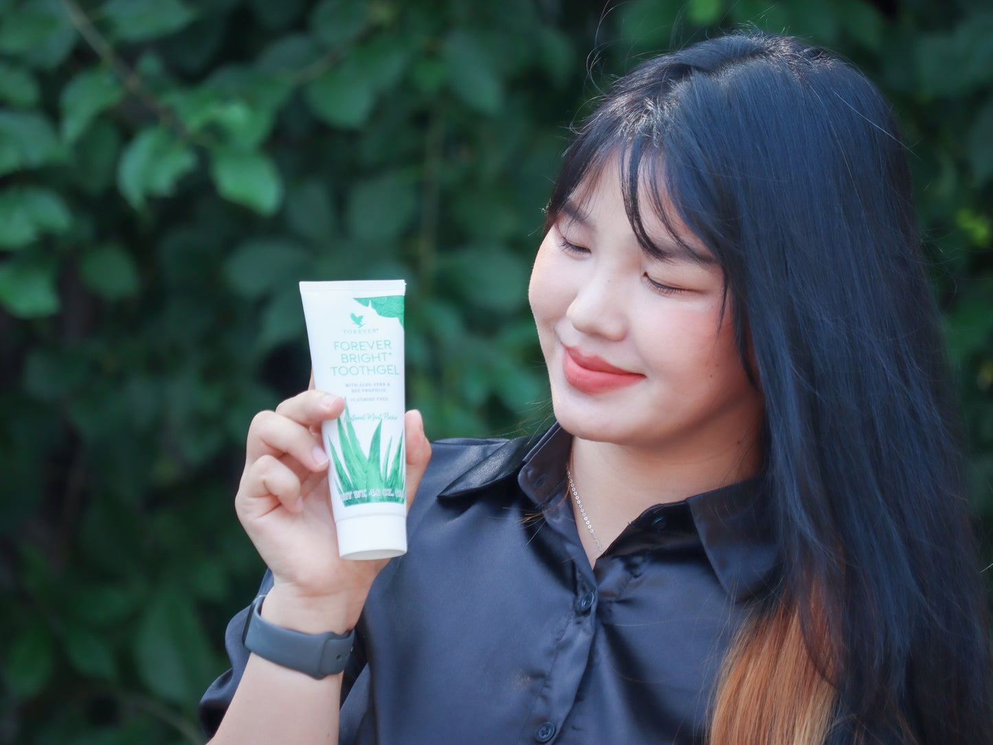 Tshuaj tshuam hniav Aloe Vera Toothgel