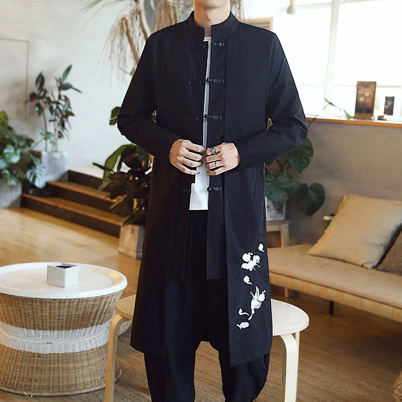 Tang Suit Zen Robe - Ancient Chinese Style Coat