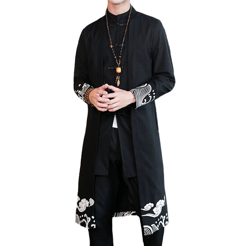 Tang Suit Zen Robe - Ancient Chinese Style Coat