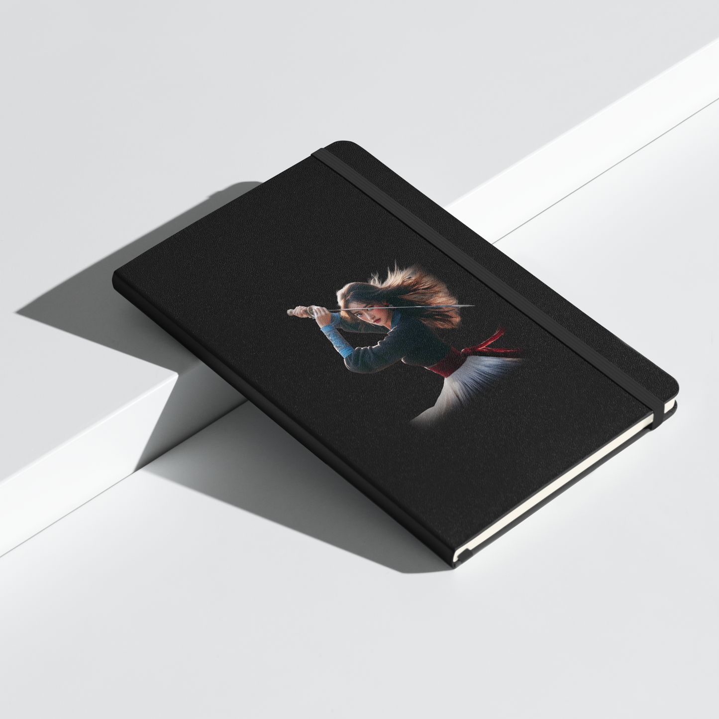 Hardcover bound notebook